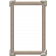 Chipboard Silver Corner Frame
