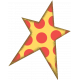 Yellow Polka Dot Star