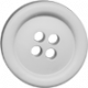 Blossom White Button