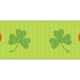 The Lucky One- Green Shamrock Ribbon