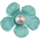 Hello - Teal Flower