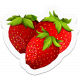 Sow &amp; Reap Strawberries Sticker