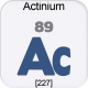 Genius Periodic Table 89 Actinium