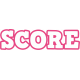 Gamer Girl Word Art Score