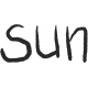 Bearly Spring word art (sun)