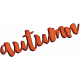 Autumn Wind Elements- Wordart 01