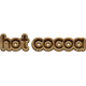 Snow Beautiful (Wood)- Wordart hot cocoa