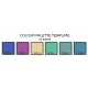 Colour Palette Template (6 colours)