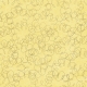 Yellow with Brown Scribbles