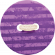 Spookalicious- Purple Striped Button 