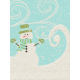 Sweater Weather- Journal Card- Snowman