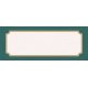The Good Life: August Bits &amp; Pieces- Teal and Gold Rectangle Label