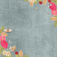 Floral Bordered Background 01