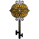 Black &amp; Gold Key 9