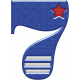 USA Patriotic Alpha Num-7
