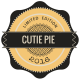 It&#039;s A Pie Time: Word Art Badge 04