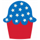 BYB 2016: Independence Day, Patriotic Cupcake 01