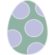 The Good Life: April 2022- Easter Egg Sticker 01a