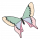 Spring Day Print Kit- Sticker Butterfly 2