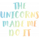 Unicorn Tea Party Word Art- Unicorns