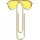 Sunglasses Clip Gold