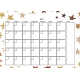 I Dig It Calendars- Calendar 5x7 Blank