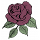 SciFi Elements- Sticker Rose 2
