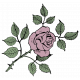 SciFi Elements- Sticker Rose 1