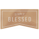 The Good Life: September 2020 Elements Kit word simply blessed