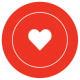Good Life September 2022: Sticker- Heart Icon