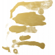 The Good Life: July &amp; August 2023 Mixed Media Paint- Gold Paint 9