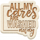 Water World Wood Word Art 4: All My Cares Are Washed Away