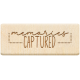 Touch Of Delight Elements: Wood Label- Memories Captured
