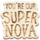 Supernova Word Art Wood 3