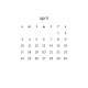 Monthly Calendar Half Letter April 2016