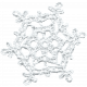 Winter Arabesque- Crocheted Snowflake 5
