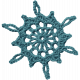 Winter Arabesque- Crocheted Snowflake 8