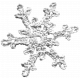 Crocheted Snowflake Template 6