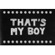 XY- Chalkboard Journal Cards- That&#039;s My Boy- 6x4