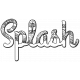 Summer Splash- Word Stamps- Splash