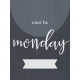 Bad Day- Journal Cards- Must Be Monday- 3x4