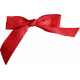 A Little Sparkle {Elements} - Red Fabric Bow