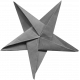 Folded Stars Templates - Star 2