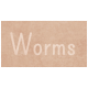 Raindrops &amp; Rainbows- Worms Word Art