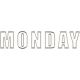 Toolbox Calendar- Day Wire Word Art- Monday