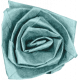Day of Thanks- Teal Paper Flower