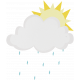 April Showers- Sunshower Doodle