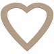 Reflections Chipboard Heart