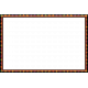 Halloween Argyle Rectangle Frame