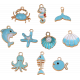 Extracted Tiny Ocean Life Charms #01